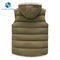 Women's Fashion Outdoor Winter Fleece Lining Quilted Hooded Vest Sleeveless Quilted Jacket