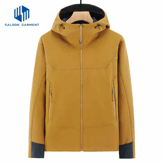 Custom Logo Women Men Outdoor Hiking Waterproof Jacket Winter Hooded Fleece Jacket for Unisex