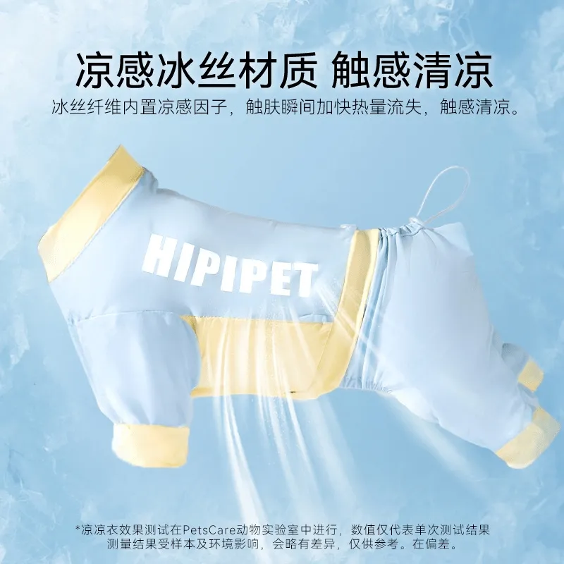 Adjustable Sunscreen Pet Outdoor Sunscreen Clothing for Spring and Summer