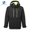 Wholesale Customized Logo Men's Warm Winter Coat 3 Layer Fabric with Hood Insulated Water-Resistant Fishing Jacket