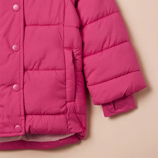 Custom Logo Manufacturer Children Outwear Kids Winter Clothing Warm Thick Ski Jacket