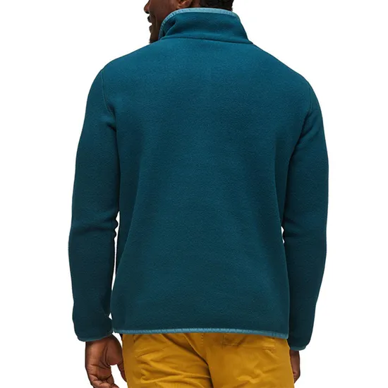High Performance Men's Outdoor Sporting Soft Breathable Fleece Pullover