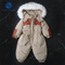 Unisex Kids Winter Outwear Jumpsuit Newborn Baby Clothes Heavy Fleece One-Piece Rompers with Zipper Closure Ski Snowsuit