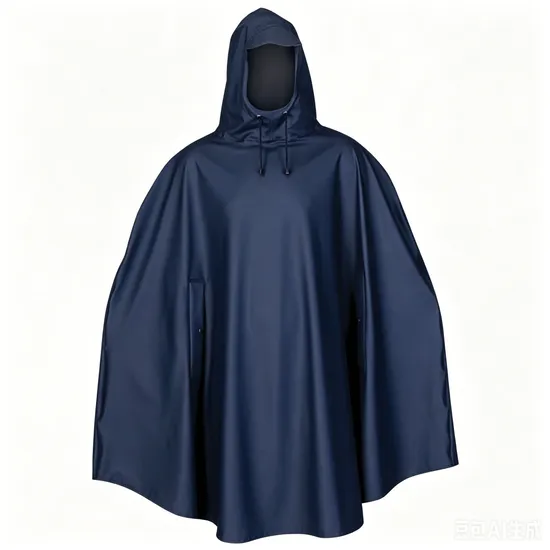 Polyester/PVC Rainwear Cape Workwear for Outdoor Working Raincape