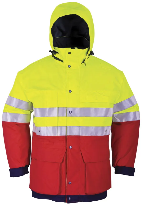 Hivis 2-Tone Workwear Jacket Waterproof with Reflective Tape Jacket