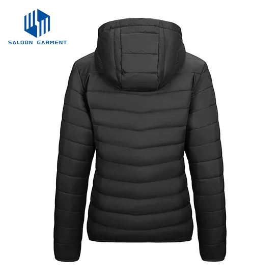 Women's Fashion Outdoor Winter Warm Softshell Outerwear Packable Lightweight Puffer Down Jacket