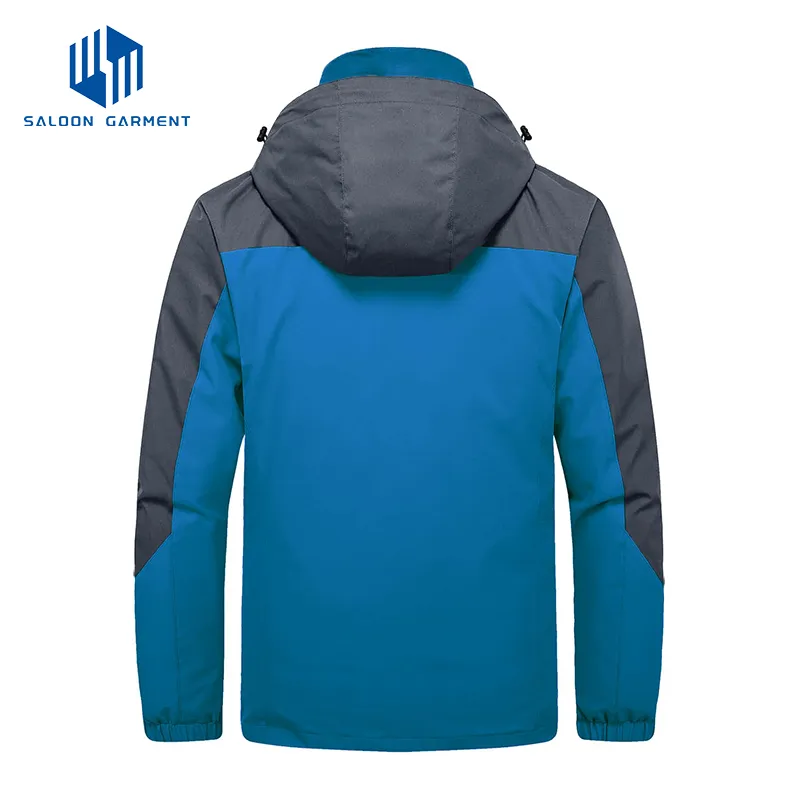 Men's Waterproof Windproof Winter Snow Coat Snowboarding Warm Raincoat 3-in-1 Ski Jacket