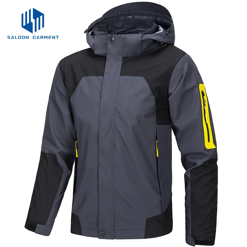 Wholesale High Quality Casual Windbreaker Custom Men Outdoor Lightweight Windbreaker Jacket