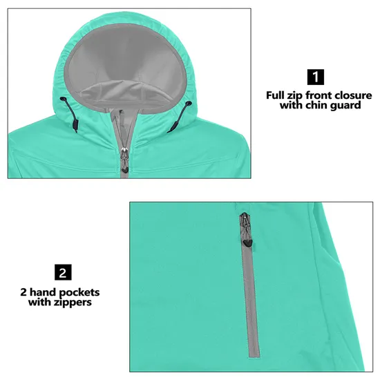 Women's Fleece Lined Hooded Outdoor Coat Tactical Softshell Jacket
