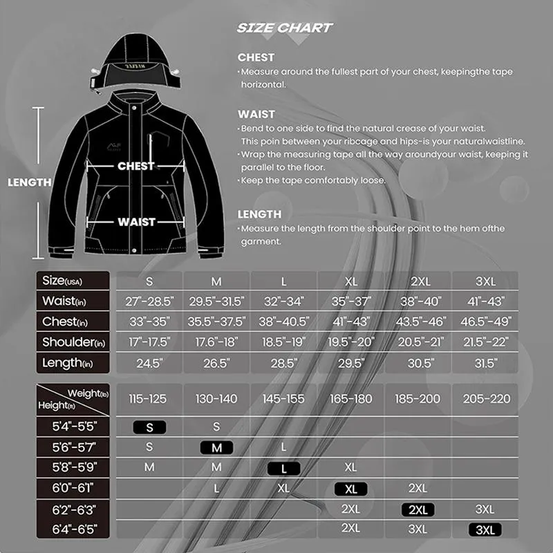 Women's Waterproof Warm Winter Snow Coat Mountain Ski Jacket