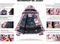 Women's Winter Warm Snow Coat Windproof Waterproof Insulated Snowsuit Ski Jackets