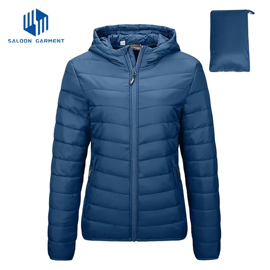 Custom Fashion Winter Outdoor Fleece Coat Outer Wear Ski Puffer Down Jacket
