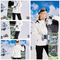 Men Women Winter Coats Warm Waterproof Windproof Ski Jackets for Skiing