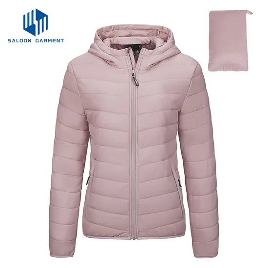 Women's Winter Coat Screen Print Puffer Down Jacket for Hiking Travel Snow