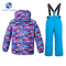 Girl's Winter Outdoor Clothing Softshell Fleece Ski Jacket Snowmobile Wear Snow Suit