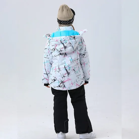 Girl's Sportswear Winter One Piece Puffer Jacket Coat Snowmobile Snowsuit Ski Suit