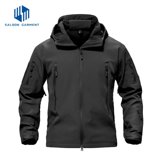 Breathable Waterproof Fishing Hunting Tactical Softshell Jackets for Men