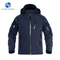 Men's Lightweight Windproof Water Repellent Hooded Softshell Jacket for Running Travel Hiking