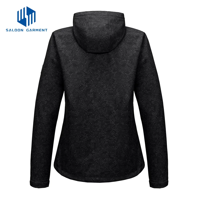 Women's Fleece Lined Windproof Outerwear Tactical Softshell Jacket for Running Hiking Traveling