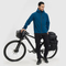 Waterproof Lightweight Hooded Breathable Reflective Safety Raincoat Rain Jacket for Men