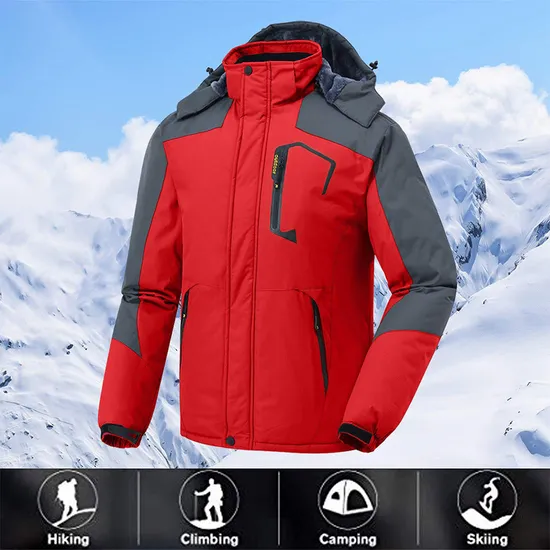 Mens Sublimation Ski Suit Snow Jacket