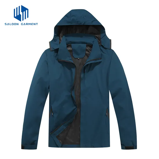 Custom Fashion Waterproof Outdoor Windbreaker Rainproof Raincoat Rain Poncho Jacket
