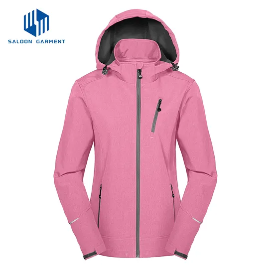 Women Fleece Lined Water Resistant Tactical Softshell Jacket