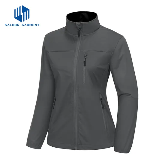 Womens Windproof Waterproof Lightweight Mountain Sport Hooded Windbreaker Tactical Softshell Jacket