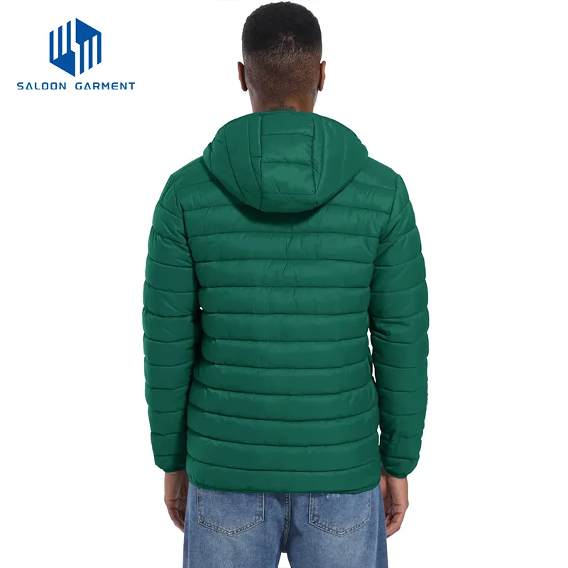 Men Water Repellent Lightweight Packable Winter Ski Coat Padded Puffer Down Jacket