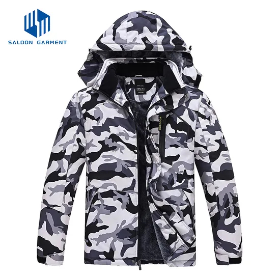 High Quality Mens Winter Outdoor Sports Outer Wear Windbreaker Waterproof Ski Jacket