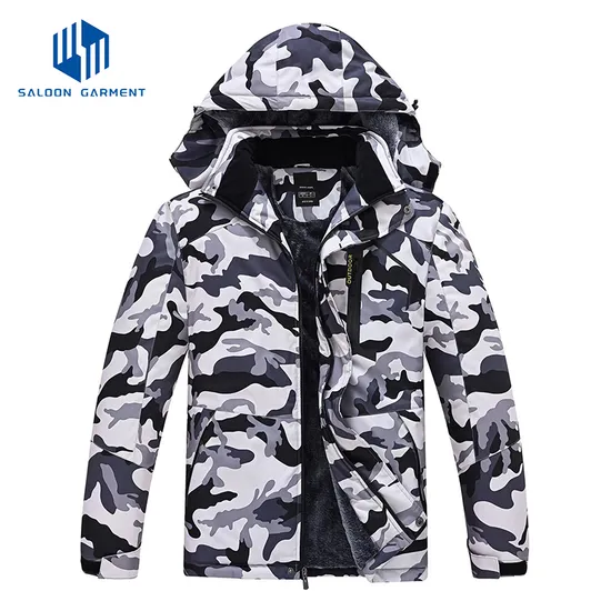 High Quality Mens Winter Outdoor Sports Outer Wear Windbreaker Waterproof Ski Jacket
