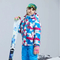 Girls' Winter Outdoor Snowboarding Waterproof Snowsuits One Pieces Ski Suits Jumpsuits