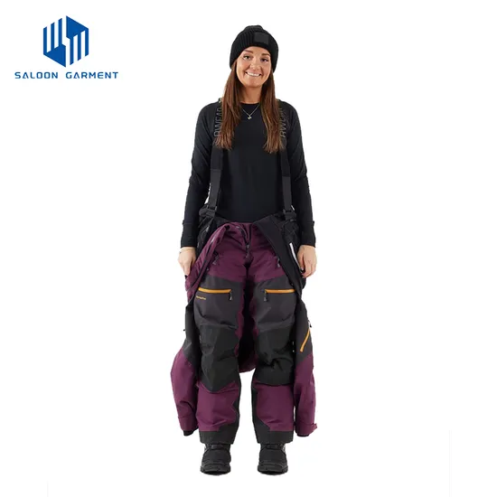 Women and Men's Ski Overalls Waterproof Windproof Snow Insulated Overalls Outdoor