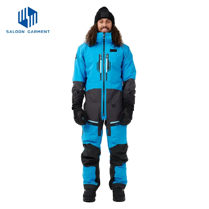 High Quality Polyester Waterproof Breathable Ice Insulated Women's Ski Suit