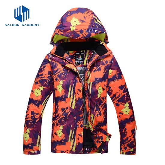 Women High Grade Waterproof Breathable Snow Ski Jacket