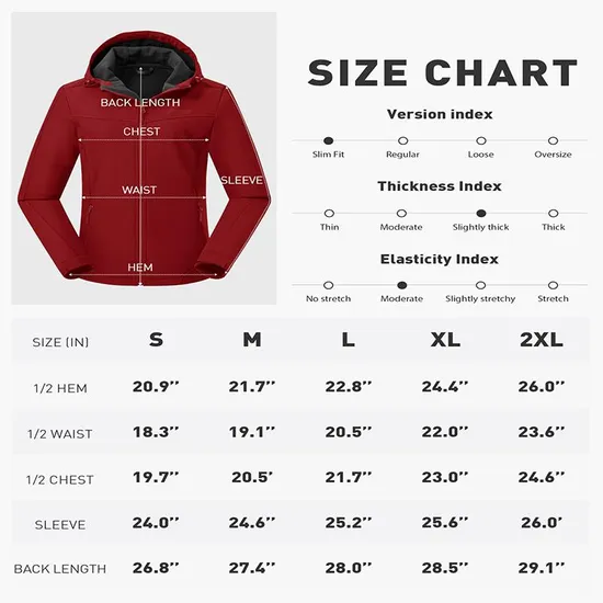Waterproof Coat Windbreaker Womens Softshell Jacket
