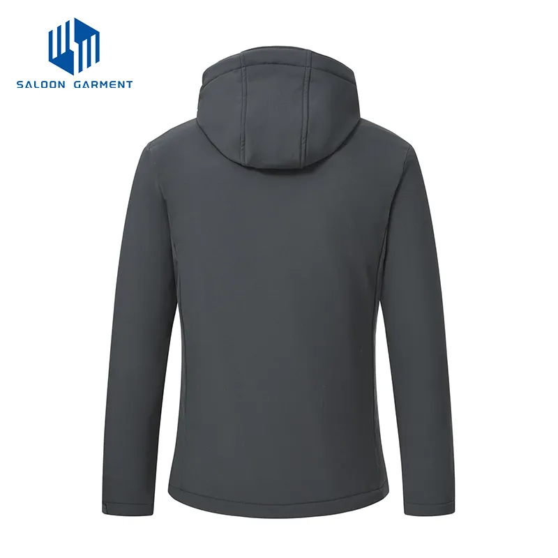 Windproof Waterproof Ski Climbing Waterproof Rain Heated Softshell Jacket for Women
