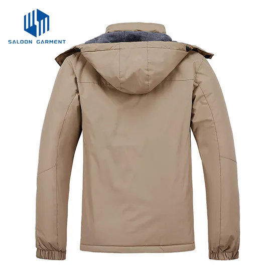 Men's Mountain Waterproof Winter Windbreaker Warm Hooded Snowboarding Raincoat Ski Jacket