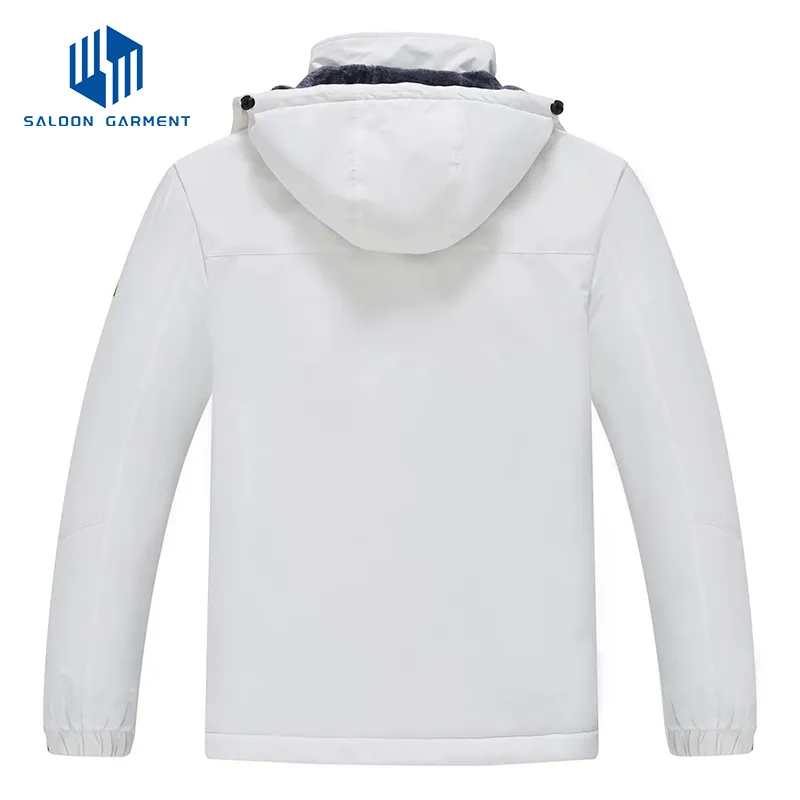 Men's Waterproof Warm Winter Coat Detachable Hood Mountain Windproof Ski Jacket