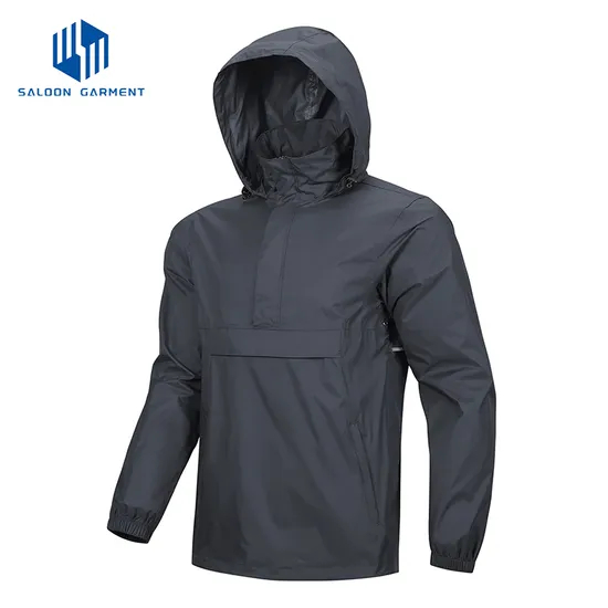 Men's Lightweight Cycling Windbreaker Waterproof Packable Raincoat Rain Jacket for Golf