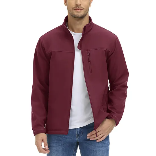 Men's Water Resistant Fleece Lining Winter Hiking Windbreaker Outwear Softshell Tactical Jacket
