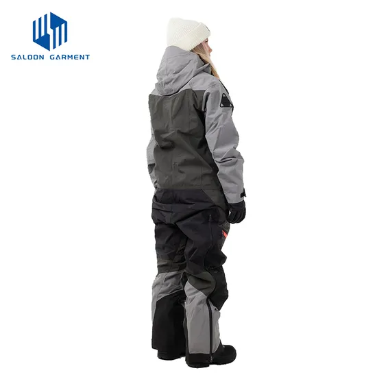 Customized Unisex Outdoor Windproof Waterproof Warm Hooded Snow Ski Snowboard Suit