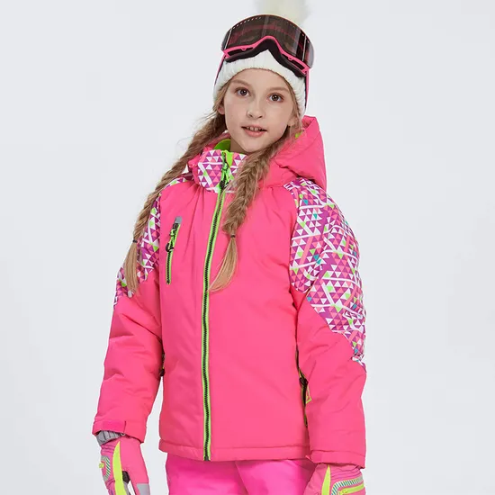 Girl's Winter Fleece Warm Snow Coat Waterproof Windproof Snowboarding Rain Ski Jacket