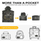 Men Packable Raincoats Waterproof Outdoor Windbreaker Lightweight Cycling Rain Jacket