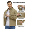 Men's Fashion Winter Sports Windbreaker Fleece Lined Tactical Softshell Jackets Coats