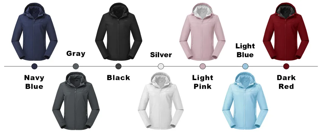Outdoor Camping Trekking Climbing Waterproof Hiking Breathable Hooded Windproof Windbreaker Softshell Jacket