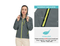 2.5 Layer Wholesale Custom Polyester Outdoor Sports Windbreaker Waterproof Jacket