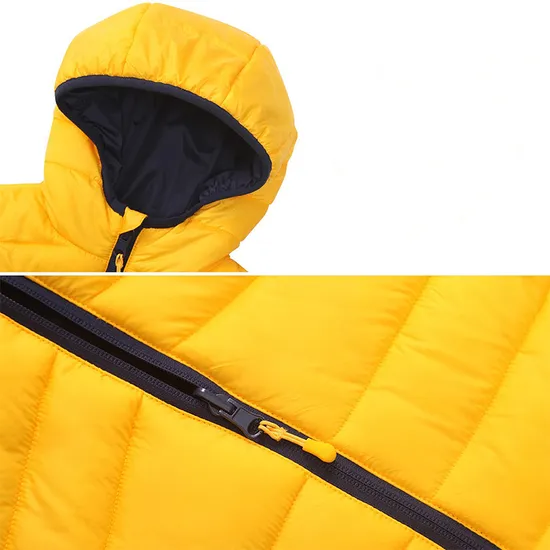 OEM/ODM Boys Winter Lightweight Quilted Jacket Kids Waterproof Puffer Coat Outerwear Jacket