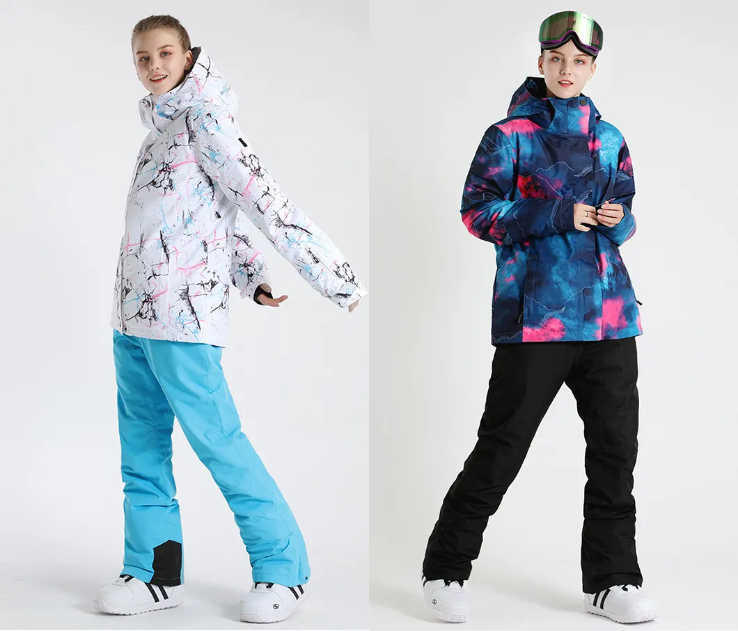 Custom New Design Winter Waterproof Breathable High Quality Snowboard Ski Pants