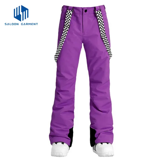 Custom New Design Winter Waterproof Breathable High Quality Snowboard Ski Pants